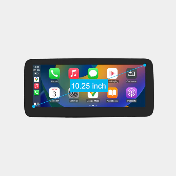 For Mercedes-Benz C Class GLC V Class Apple CarPlay& Android auto Linux Car Multimedia Screen