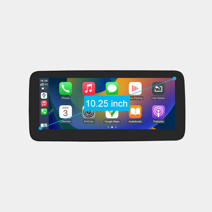 Pantalla multimedia para coche con Apple CarPlay y Android auto Linux para Mercedes-Benz CLS W218 