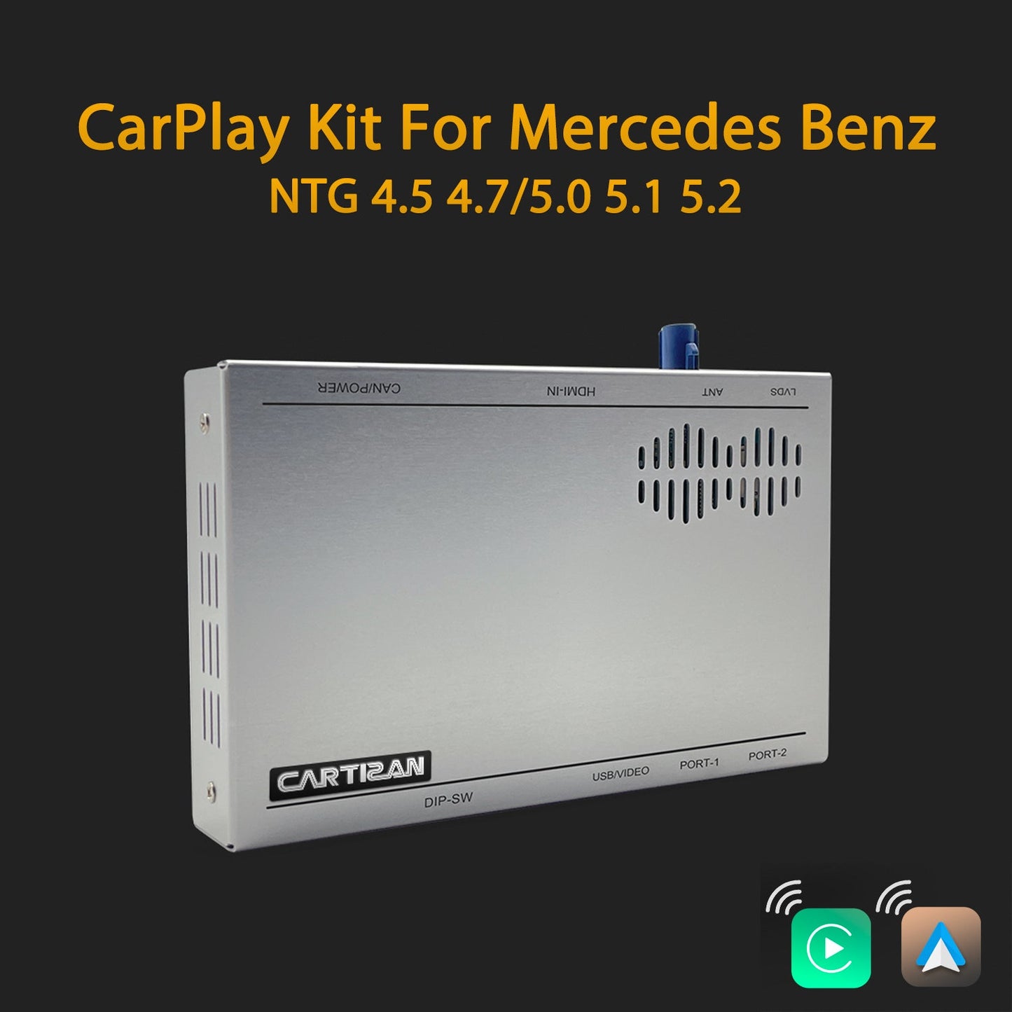 Apple CarPlay & Android Auto MMI Prime Kit For Mercedes Benz