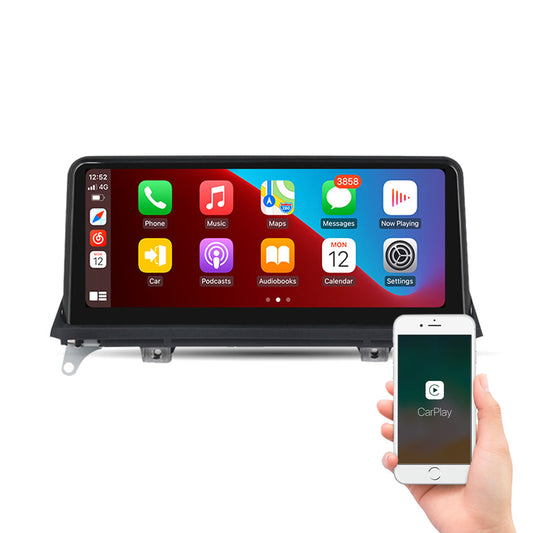 For BMW X5 X6 F15 F16 2014-2017 NBT 10.25" Apple CarPlay & Android auto Head unit